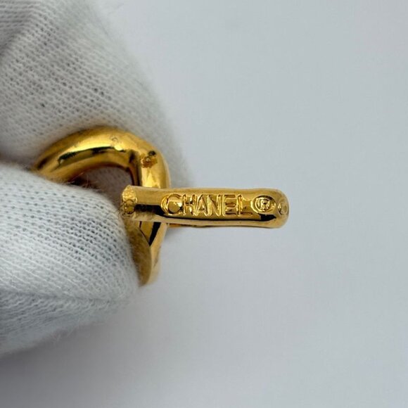 Chanel CC Logo Chain Belt 31 Rue Cambon Gold Plated - Picture 6 of 7